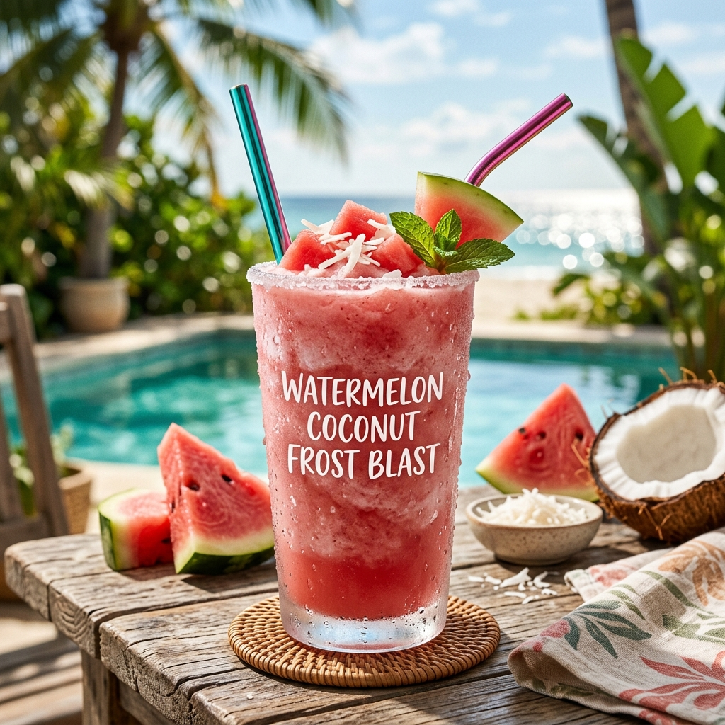 Watermelon Coconut Frost Blast: The Ultimate Summer Hydration Guide