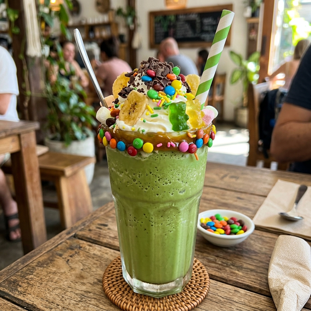 Banana Matcha Candy Blast: The Ultimate Energy-Boosting Fusion