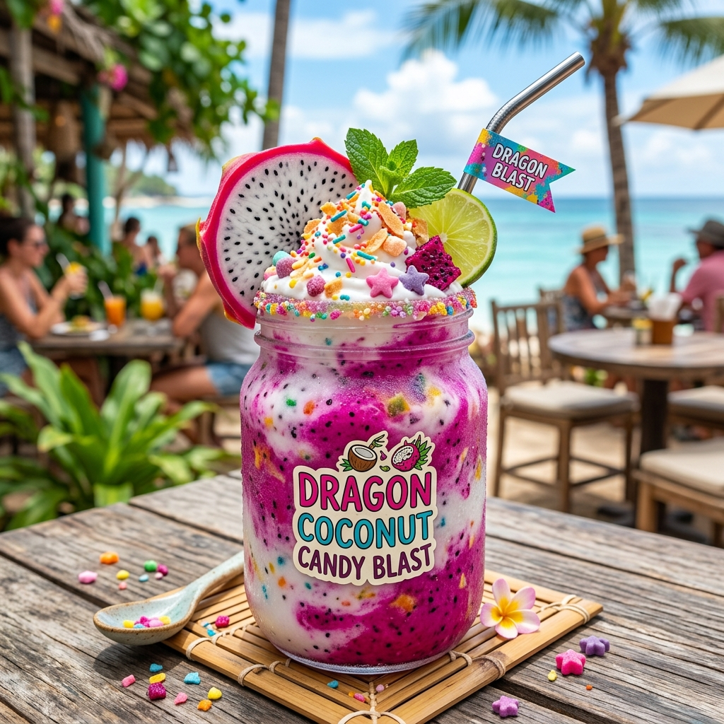 Dragon Coconut Candy Blast: A Tropical Confectionary Masterpiece