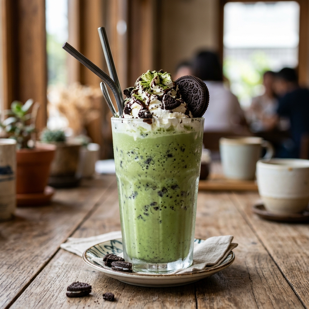 The Ultimate Matcha Oreo Cream Freeze: A Masterclass in Fusion Flavors