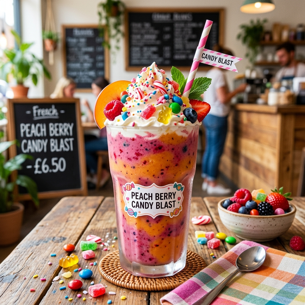 Peach Berry Candy Blast: The Ultimate Summer Confection