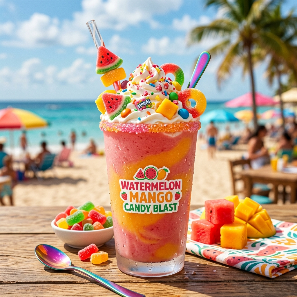 Watermelon Mango Candy Blast: The Ultimate Summer Refreshment