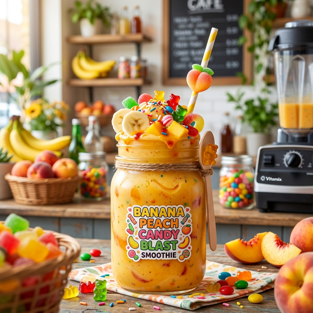 Banana Peach Candy Blast: The Ultimate Summer Confection