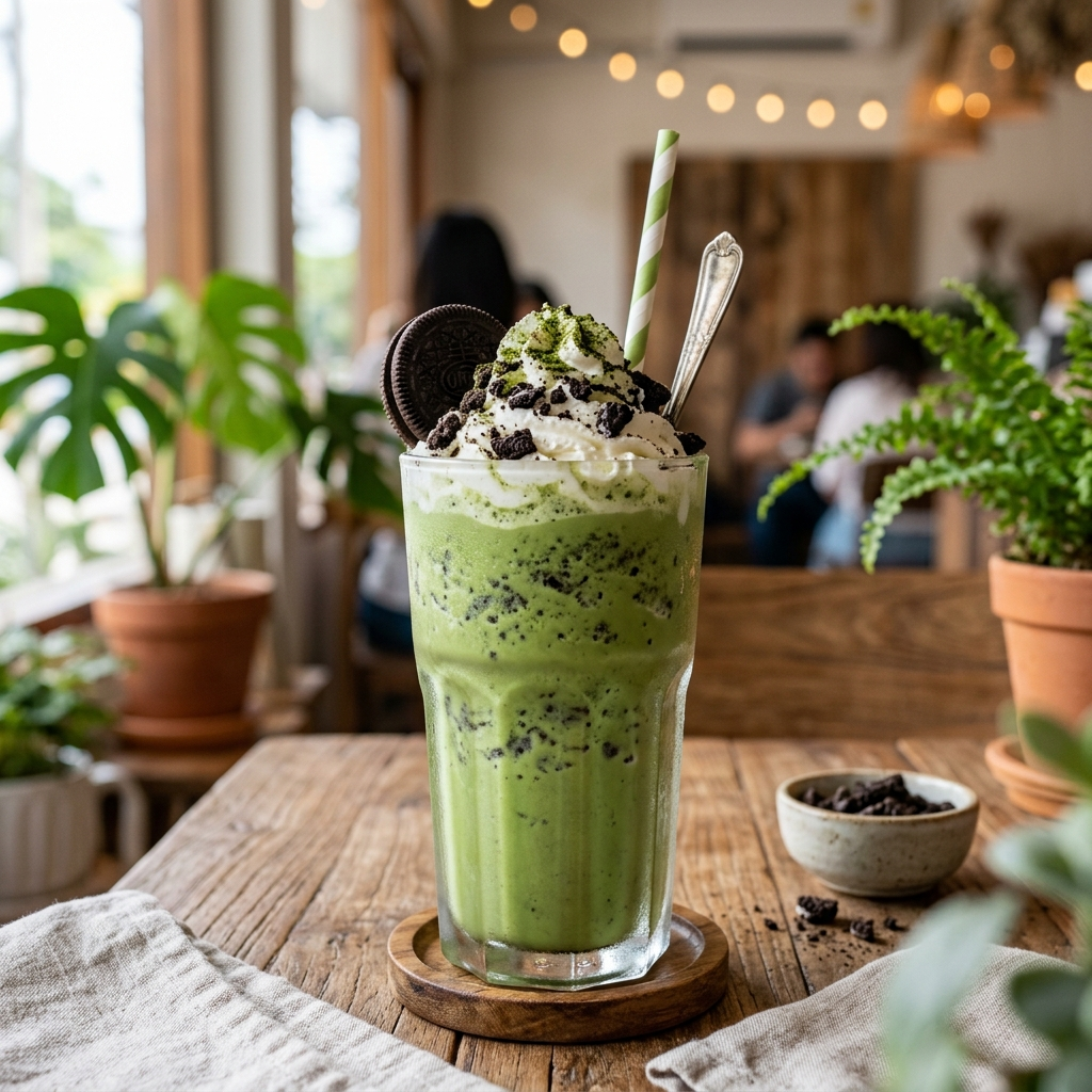 Ice Matcha Oreo Cream Smoothie: The Ultimate Fusion Treat