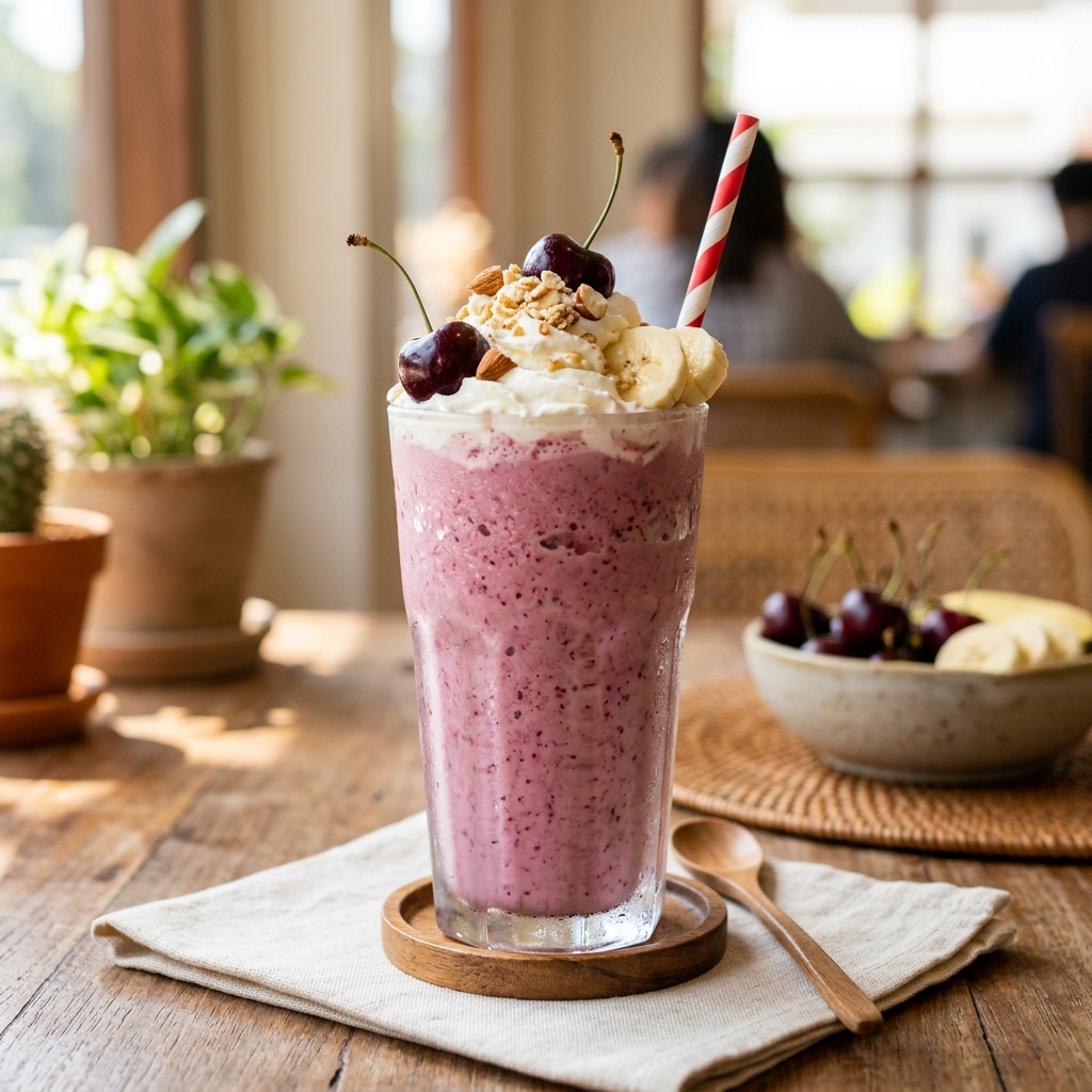 The Ultimate Ice Cherry Banana Cream Smoothie Guide