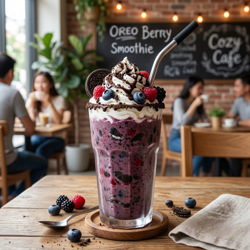 Ice Oreo Berry Cream Smoothie: The Ultimate Fusion Treat