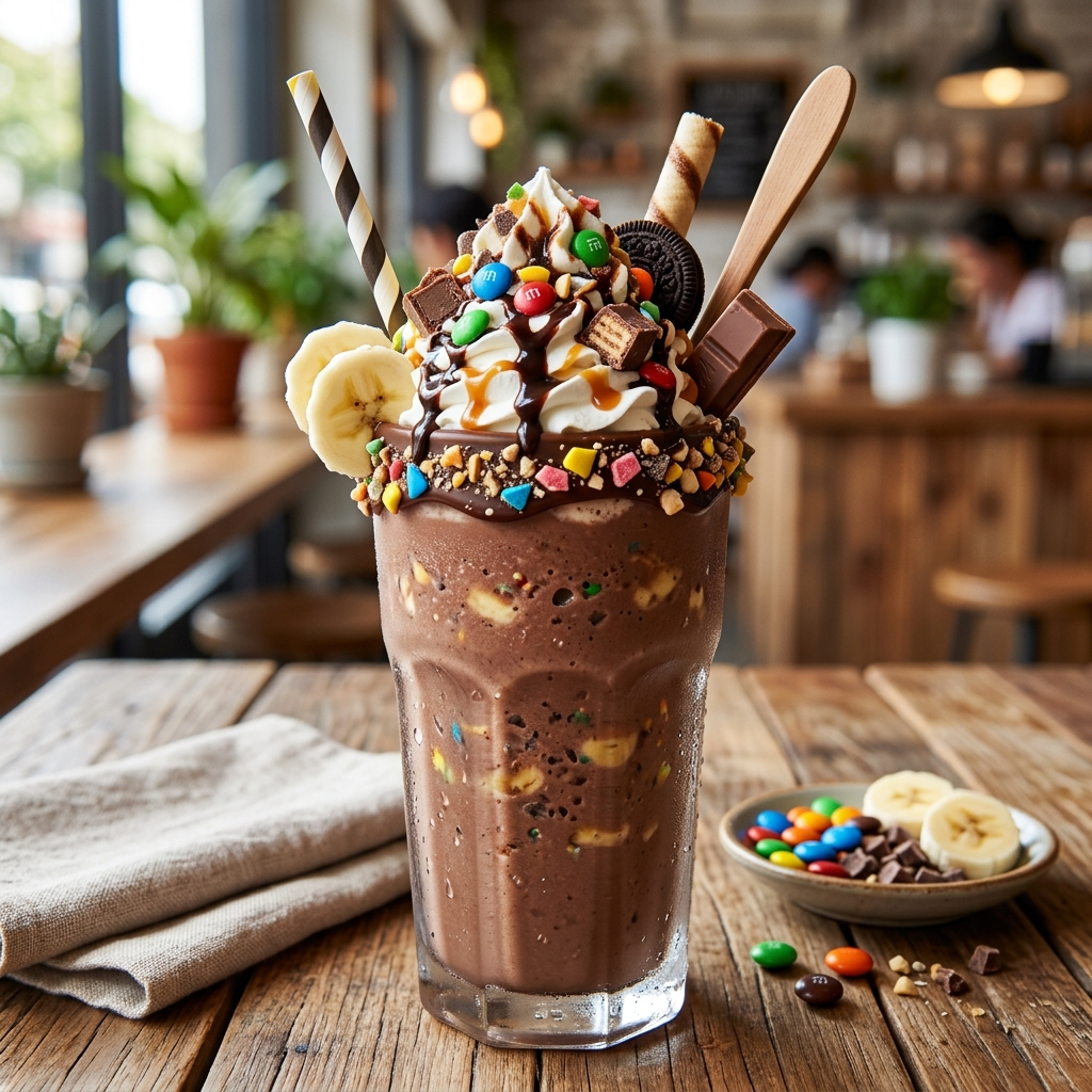 Ice Chocolate Banana Candy Smoothie: The Ultimate Healthy Indulgence