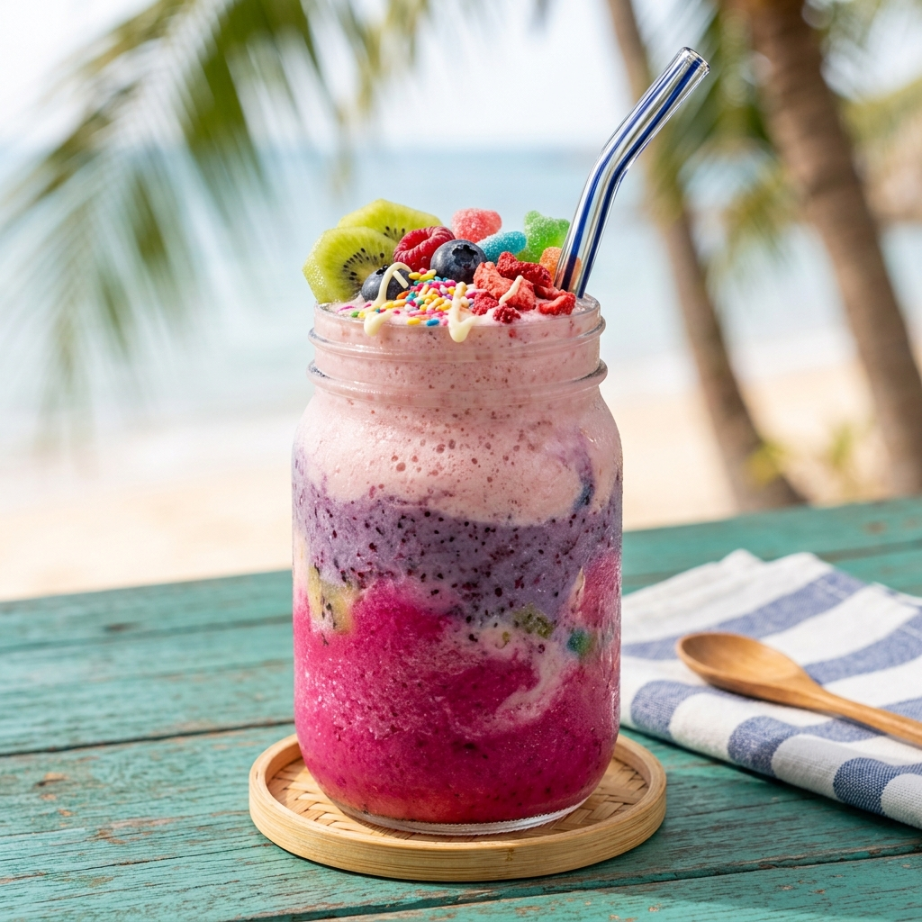 The Ultimate Ice Lemon Berry Cream Smoothie: A Refreshing Gourmet Blend