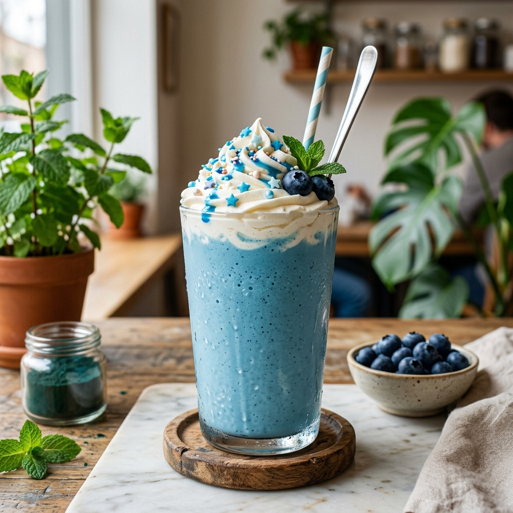 The Ultimate Blue Vanilla Shake Smoothie: A Tropical Dream in a Glass