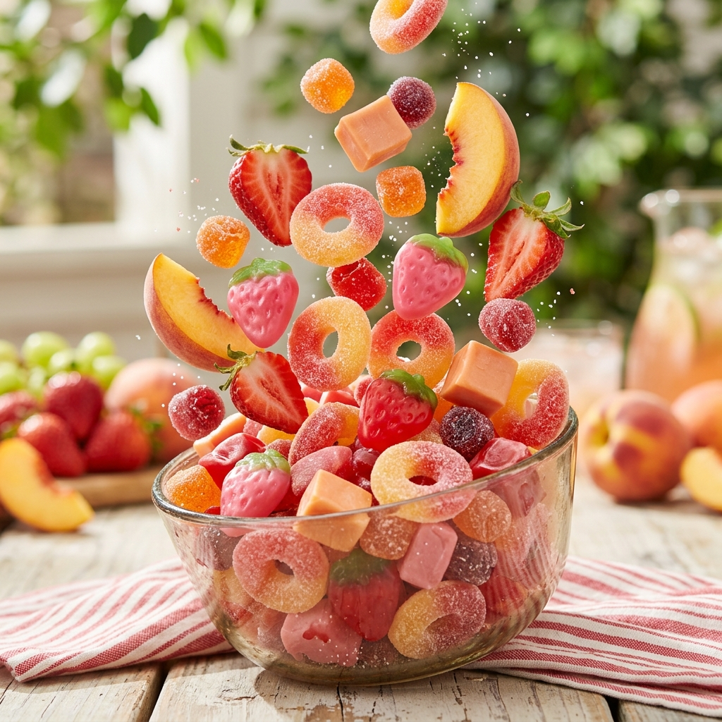 Strawberry Peach Candy Blast: The Ultimate Homemade Gummy Guide