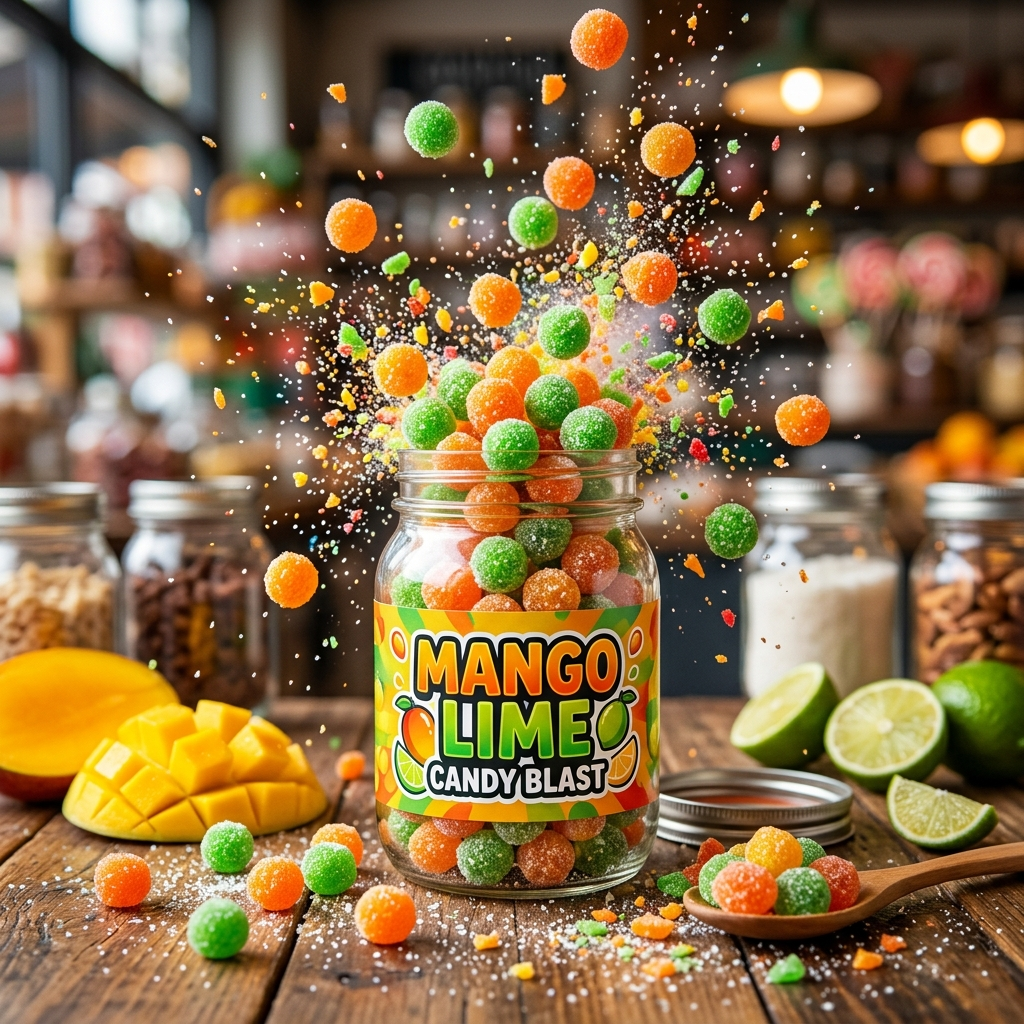 Mango Lime Candy Blast: The Ultimate Homemade Tropical Treat