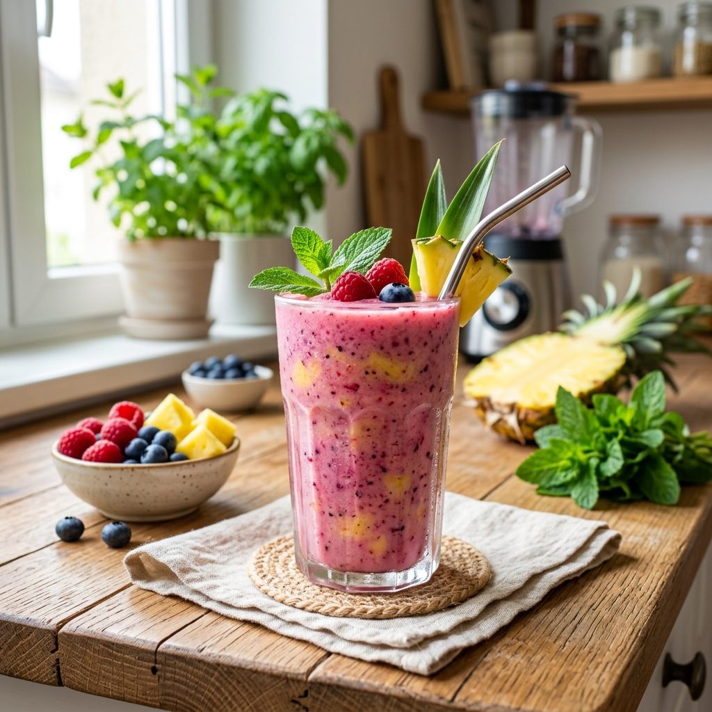 Pineapple Berry Smoothie